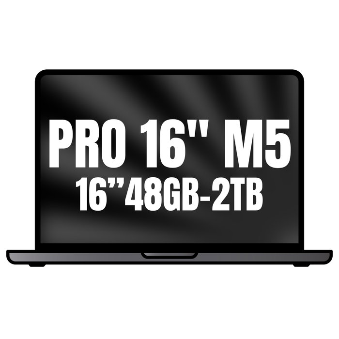 Apple MacBook Pro 16 M5 Max 48GB 2TB SSD Negro Espacial